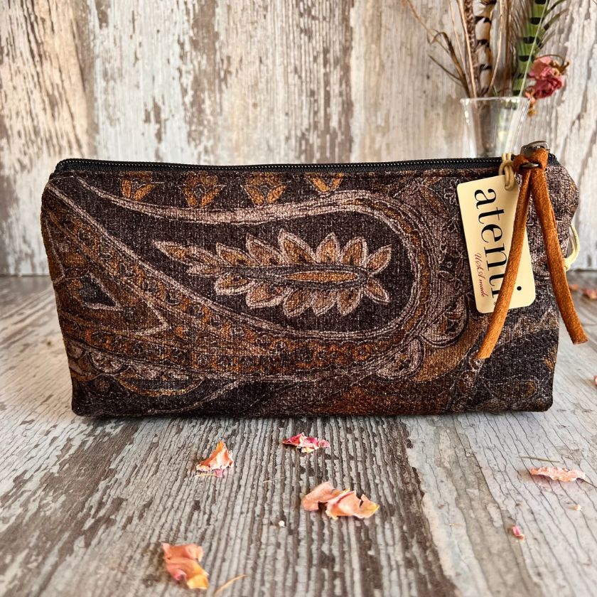 Atenti Knitting Project Bags - Chester Caddy and Tall Tool Pouch Gift Set