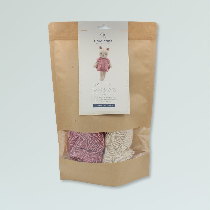 Emma Cat knitting kit by Amigurumi from the Dizzy Knitter