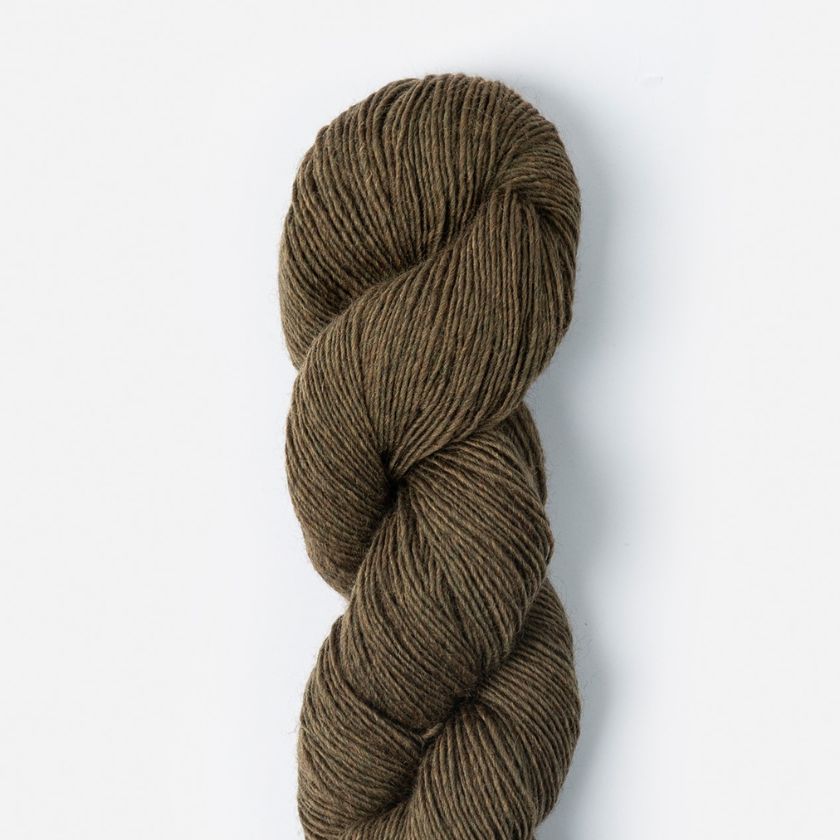 Mossy Green colored Woolstok Light from the Dizzy Knitter
