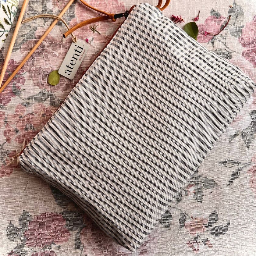 Wildflower Lolita: USA Made, Handbag with Matching Pouch