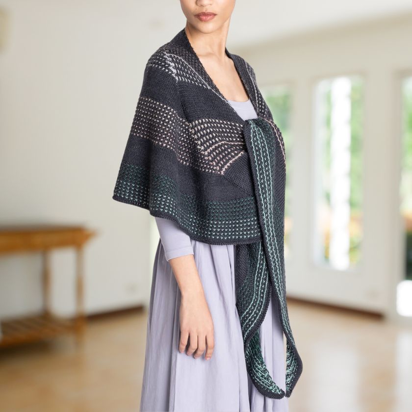 トップス wave design sheer knit charcoal andequal Carven Women's Ready-to-Wear | Sheer Knit