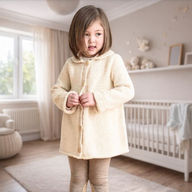 Kids Cardigan Knitting Kit | Can-Do Cardi by Spud & Chloë