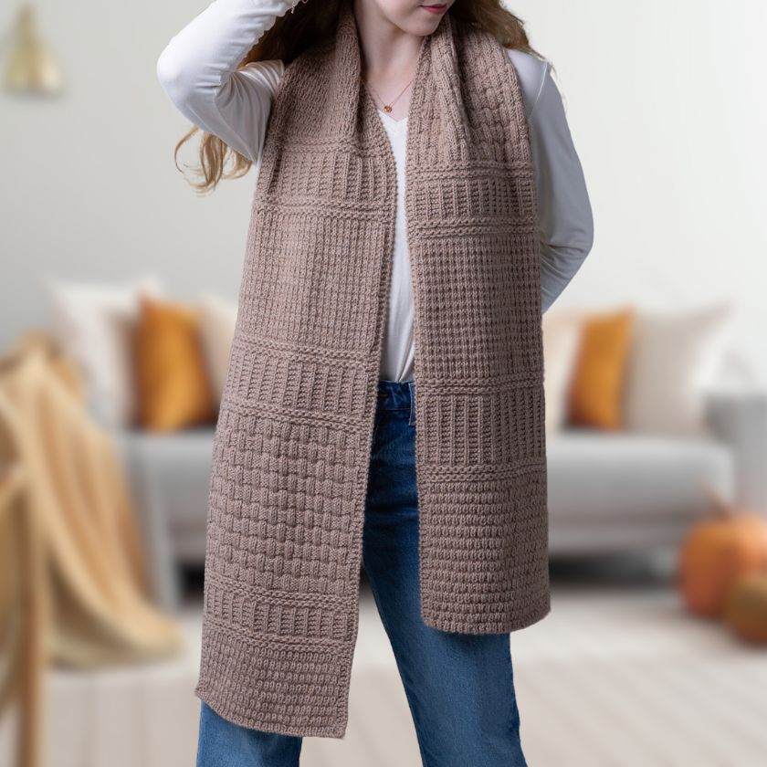 Mix It Up Scarf - Pattern Only