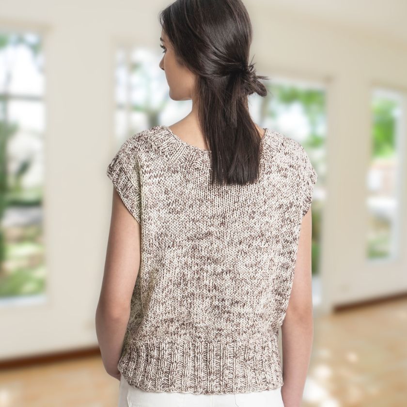Seven Sisters Top in Organic Cotton Solid
