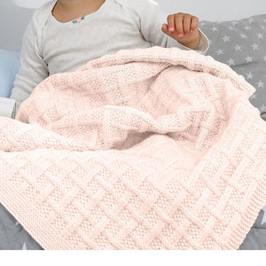 Bella Baby Blanket + FREE BONUS book of baby patterns!*