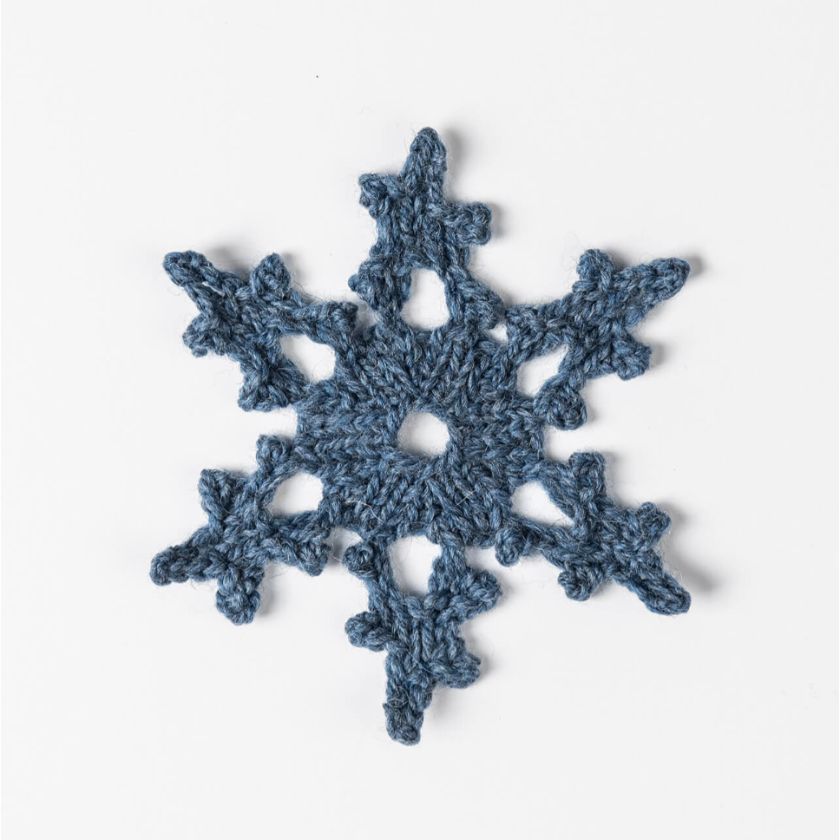 Mini Snowflakes - The Dizzy Knitter