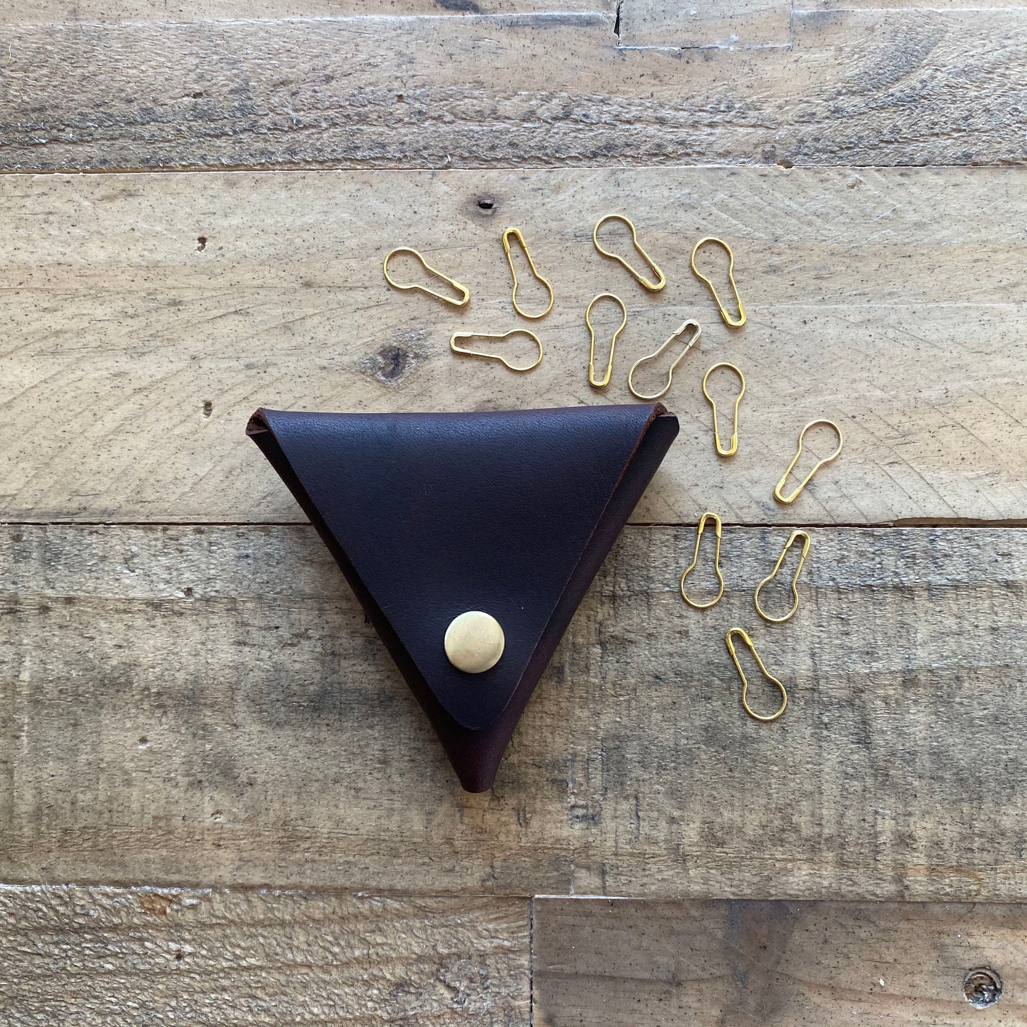Handmade Leather Accessory Pouch