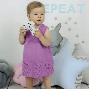 Bambina Baby Dress + FREE BONUS book of baby patterns!*