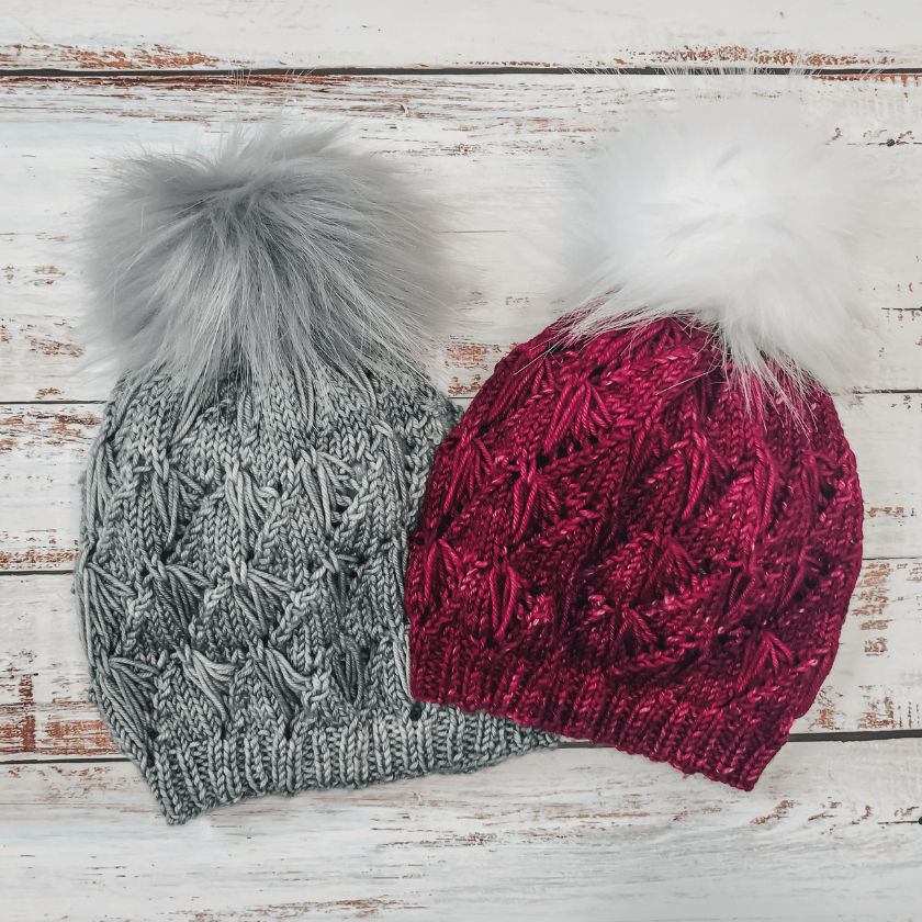 Siren Hat in hand-dyed Classy Cashmere