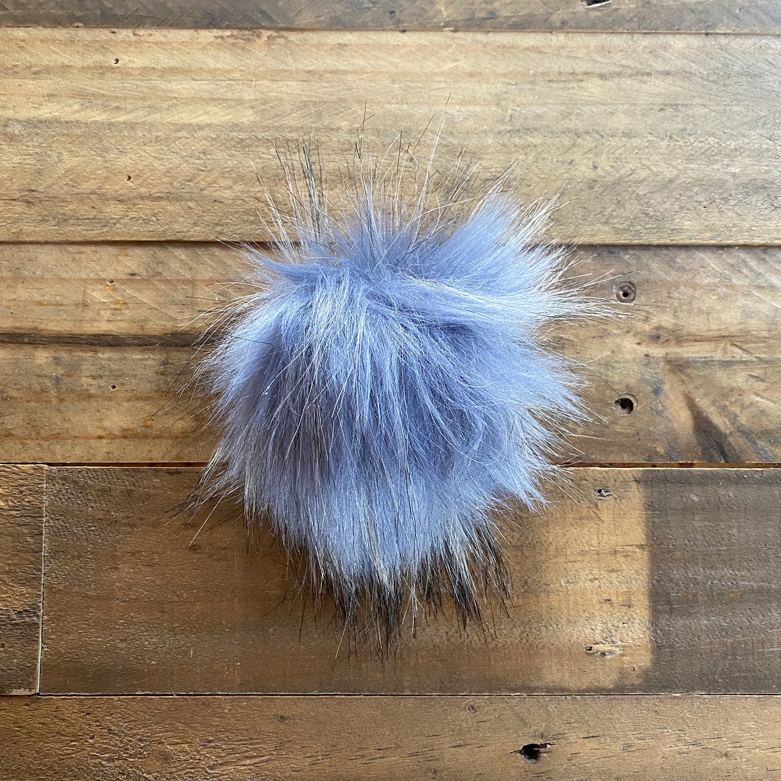 Extra Large Faux Fur Pom Poms with Snap – Serial Knitters Yarn Shop