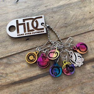 Stitch Marker Sets - Hand Painted