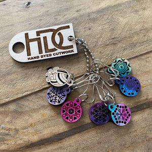 Stitch Marker Sets - Hand Painted