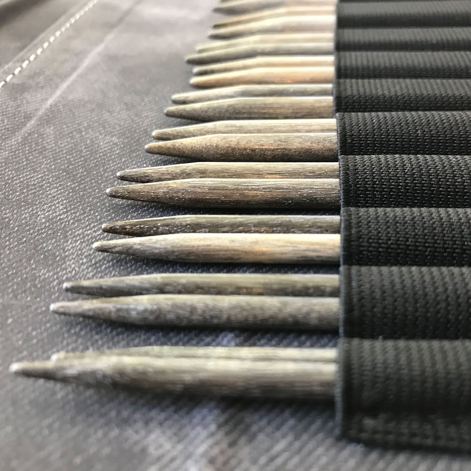 Lykke Driftwood 5 inch Interchangeable Knitting Needle Set - Grey Denim