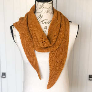 Cape Town Protea Scarf by Kino Knits