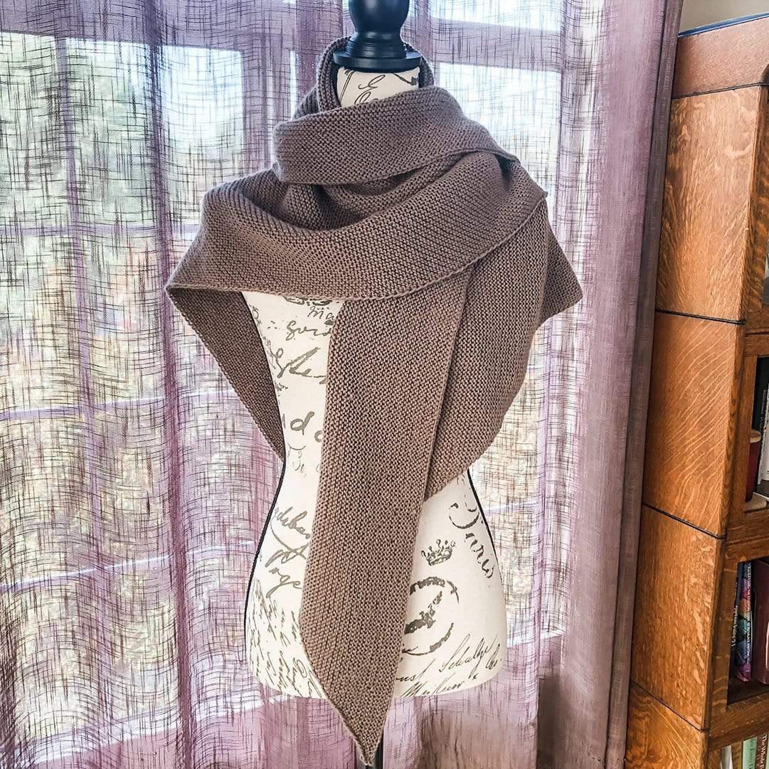 Simple Garter Stitch Wrap