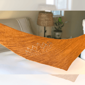 Cape Town Protea Scarf by Kino Knits