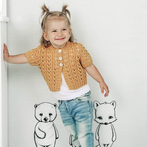 Lena Baby Sweater Kit + FREE BONUS book of baby patterns!*