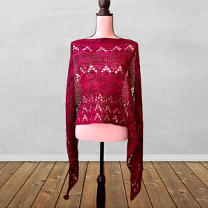 Looking Up Shawl