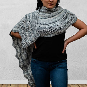 Sasha Crescent Shawl